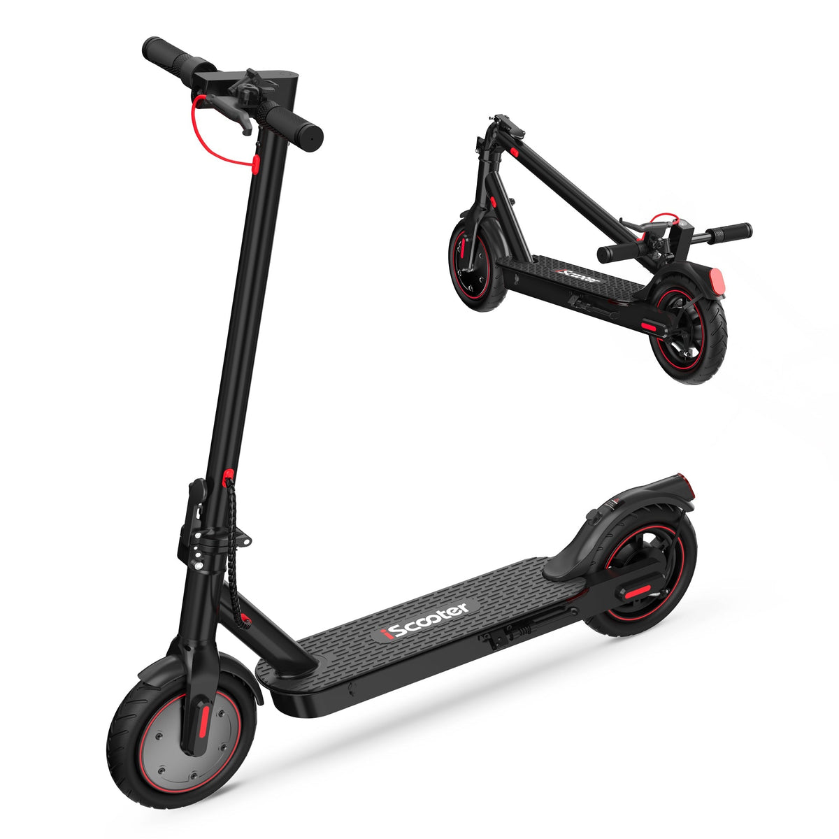 iScooter i8 Adult Electric Scooter: Foldable, Fast, 8.5-inch Tires